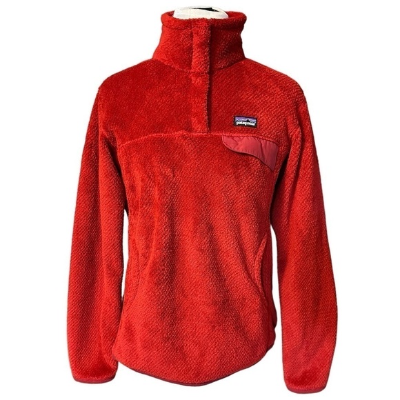 Patagonia Women’s Re Tool Snap T Pullover in Classic Red. Size M - Picture 2 of 8